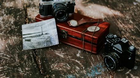 Retro Charm Captured Timelessly in 5K wallpaper