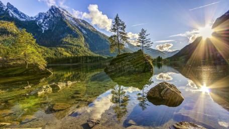 Hintersee wallpaper