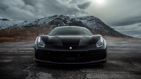 Ferrari 458: Elegance Meets Power in the Wild wallpaper