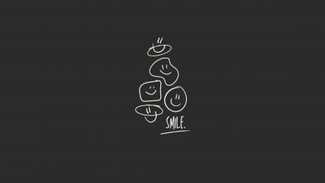 Smilee! (BLACK) wallpaper
