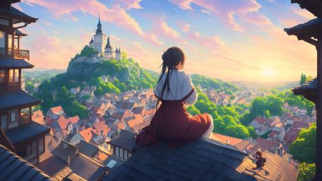 Japanese girl wallpaper