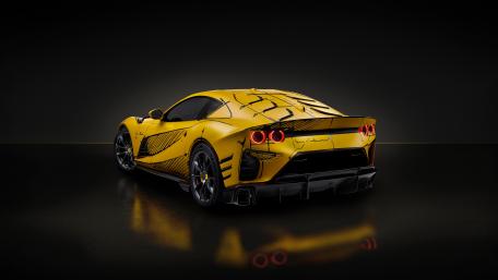 Ferrari 812 Competizione in Stunning Yellow Finish wallpaper
