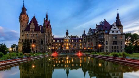 Moszna Castle wallpaper