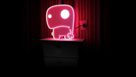 Neon Creature Night Light wallpaper