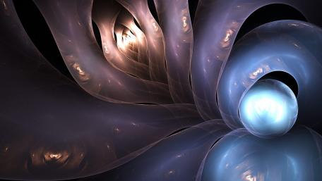 Ethereal Swirls of Light and Color wallpaper