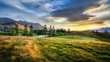 New Zealand landscape wallpaper
