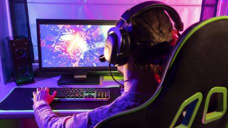 Gaming Paradise High-Resolution Experience 8K Gamer Wallpaper wallpaper