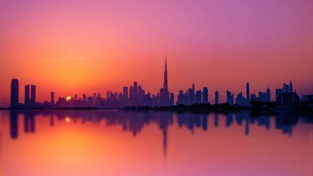 Dubai skyline wallpaper