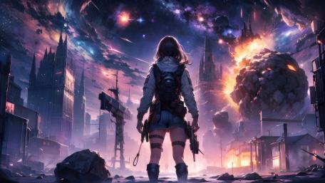 Gazing into the Apocalypse wallpaper