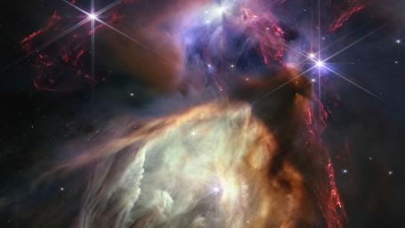 Rho Ophiuchi (NIRCam Image) wallpaper