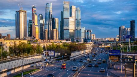 The Third Ring of Moscow wallpaper