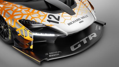 McLaren Senna GTR Racing Elegance wallpaper