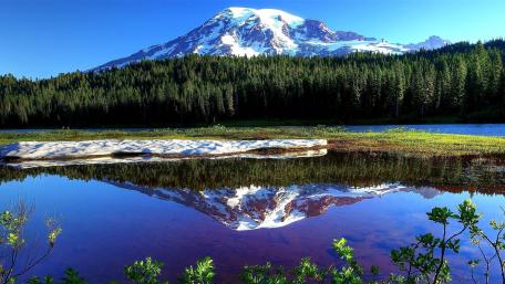 Reflection Lakes, Washington wallpaper