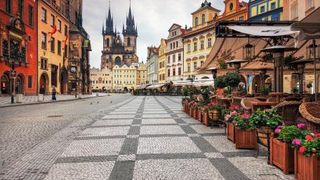 Old Town Square wallpaper