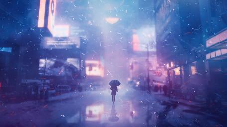 Alone is endless wallpaper