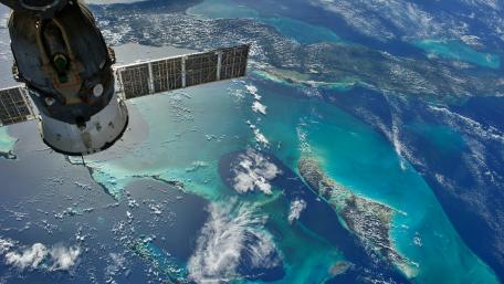 Majestic Earth from Space Viewpoint wallpaper