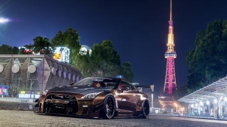 Aoshima Liberty Walk LB.Works Nissan R35 GT-R wallpaper