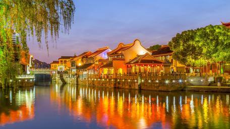 Chinese city wallpaper