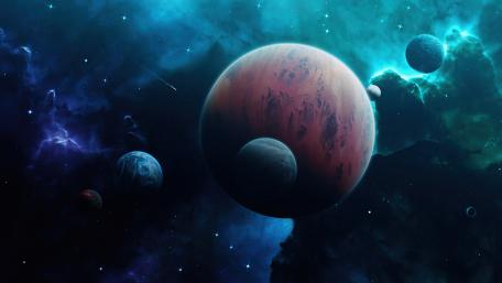 Cosmic Harmony in the Universe wallpaper