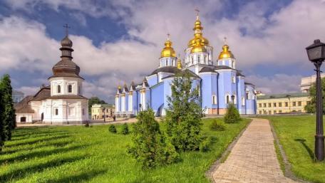 St. Michael's Golden-Domed Monastery wallpaper