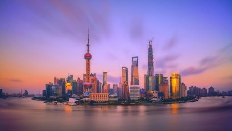 Shanghai Pudong Skyline wallpaper