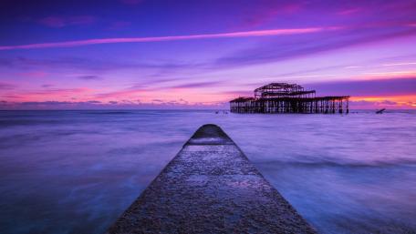 Brighton West Pier wallpaper