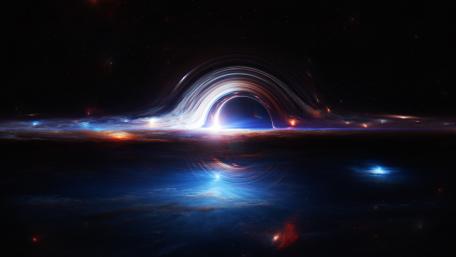 Black hole wallpaper