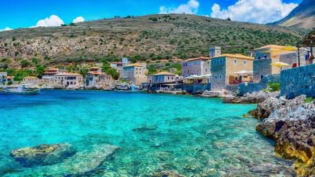 Limeni Beach Peloponnese wallpaper