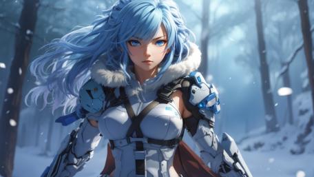 Cyber frost wallpaper