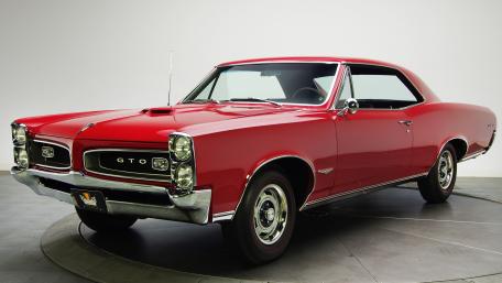 Vintage Elegance with a Classic Pontiac GTO wallpaper