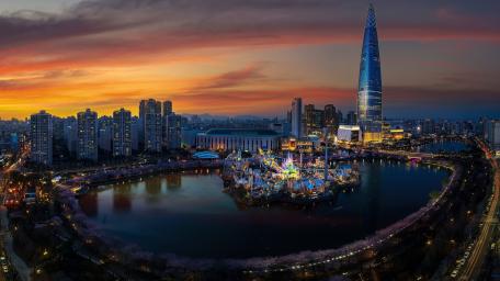 Lotte World Tower wallpaper