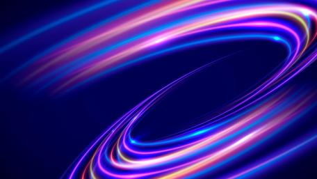 Neon Swirl Vortex of Light and Colorful Energy wallpaper