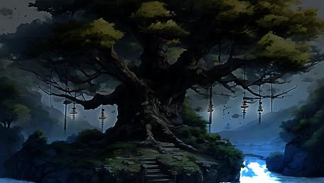 Old tree wallpaper