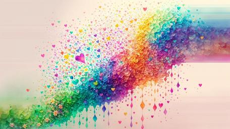 Creative flow wallpaper