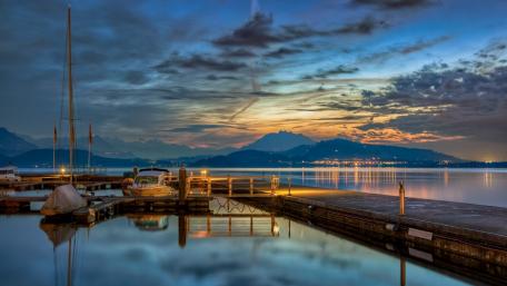 Moring bay wallpaper