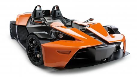 Vibrant KTM X-Bow Sports Car Wallpaper wallpaper
