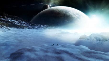 Mystical Horizons of Alien Worlds wallpaper
