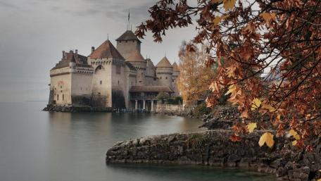 Chateau du Chillon wallpaper