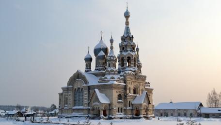 Church of the Holy Mandylion (Kukoboy) wallpaper