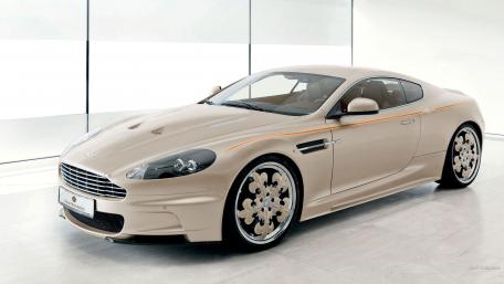 Sleek Elegance of Aston Martin DBS Wallpaper wallpaper