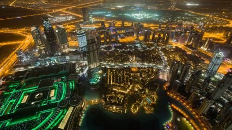 View from Burj Khalifa wallpaper