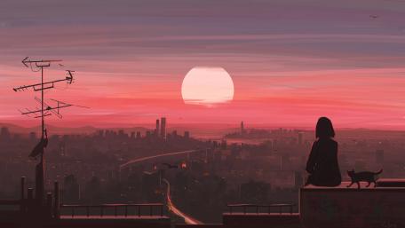 Lofi girl wallpaper