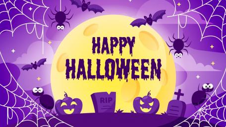 Spooky Halloween Night Vibes wallpaper