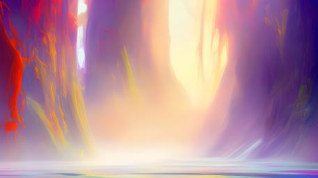 Dreamy Forest Vibes in Vibrant Colors wallpaper