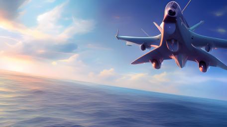 Soaring Through Fantasy Skies wallpaper