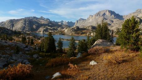 Majestic Alpine Wilderness Scene wallpaper