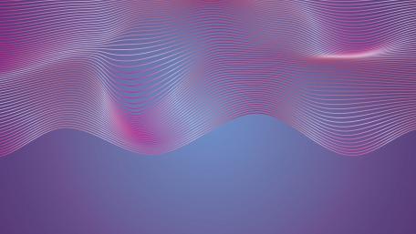 Elegant Wavy Patterns in Pink Shades wallpaper