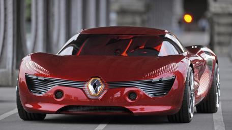Sleek Renault DeZir Concept Car Design wallpaper