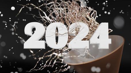 New Year 2024 Celebration Wallpaper wallpaper