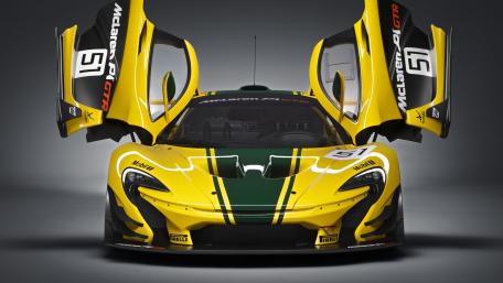 McLaren P1 GTR Elegance in 4K Stunning Detail wallpaper